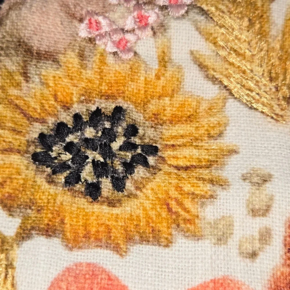 Magaschoni floral embroidered